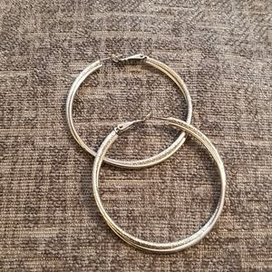 Sterling hoops